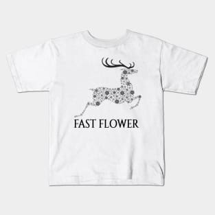 FAST FLOWER Kids T-Shirt